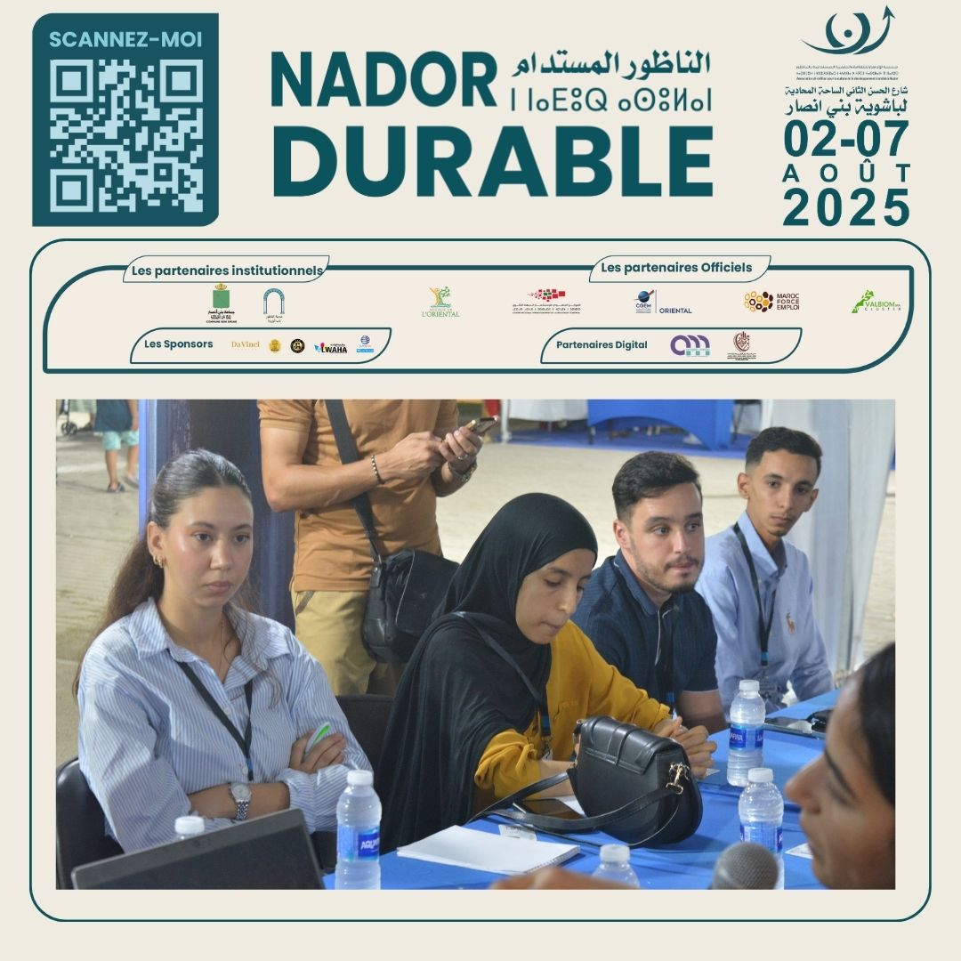 Dans le cadre de la 4ᵉ édition de la manifestation« Nador Durable et Salon Régional de l’Investi (2).jpg