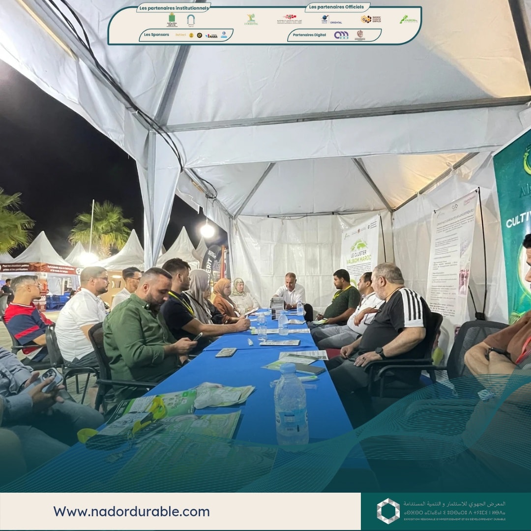 🌿✨ Table ronde inspirante du Cluster VALBIOM MA au cœur de l’exposition Nador Durable !Dans une.jpg