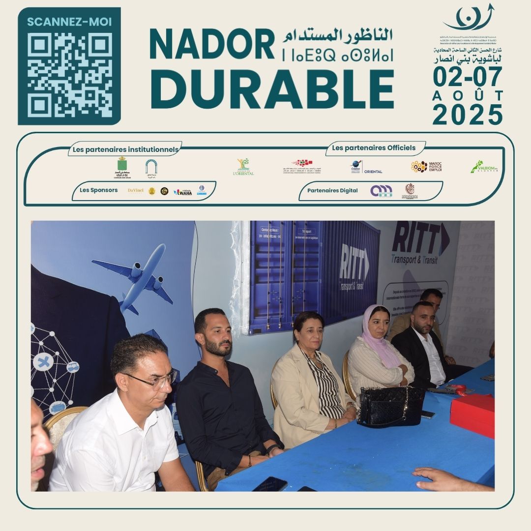 Dans le cadre de la 4ᵉ édition de la manifestation« Nador Durable et Salon Régional de l’Investi (9).jpg